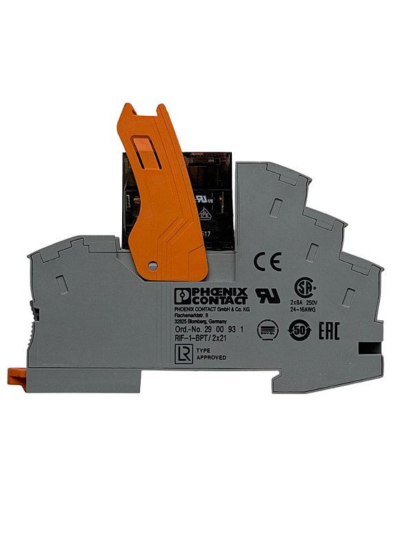 Relé Eletromecânico Rif-1-bpt/2x21 24v 2naf Phoeni Contact