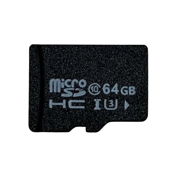 Cartão Micro SD HC 64GB U3 C10 Alta Velocidade