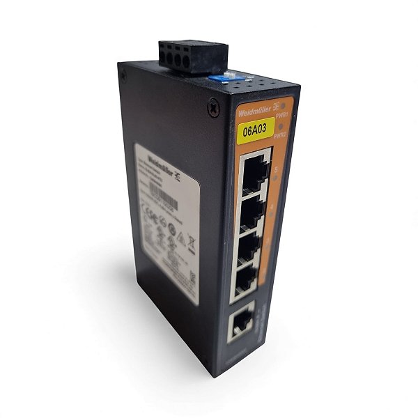 Switch Industrial 5 Portas le-sw-bl05-5tx Weidmuller
