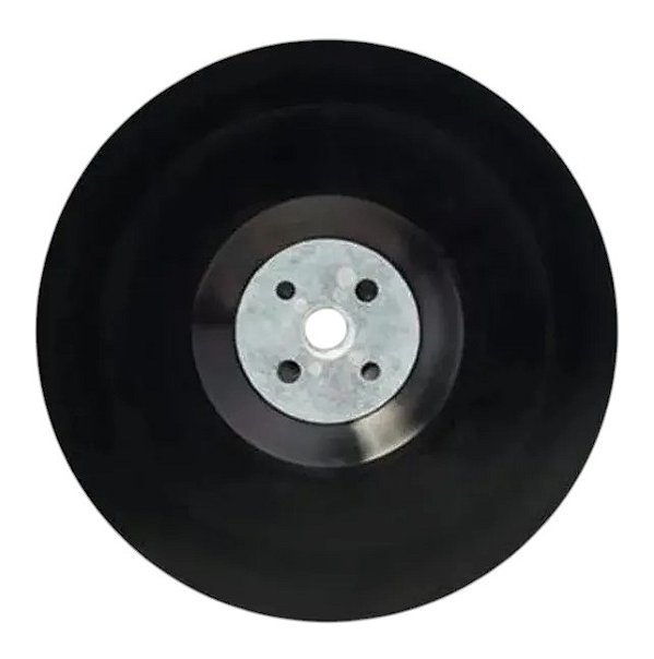 Suporte De Disco Lixa Flexivel 7 Para Bosch Cor Preto