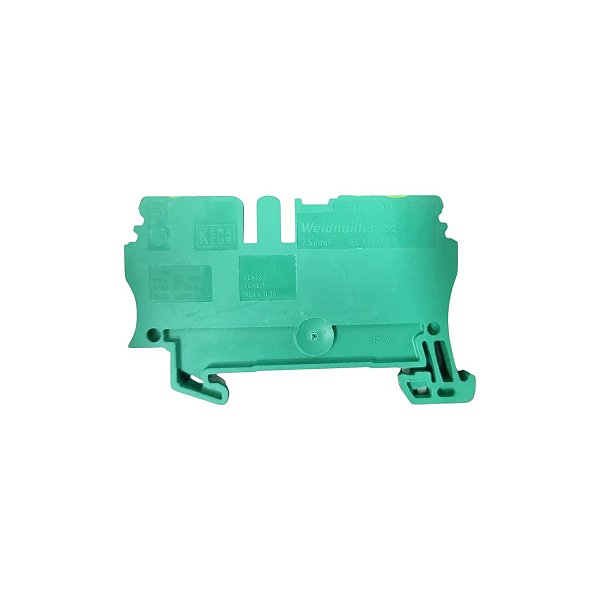 Bloco Terminal Verde para Weidmuller ZPE-2.5 - 6094772