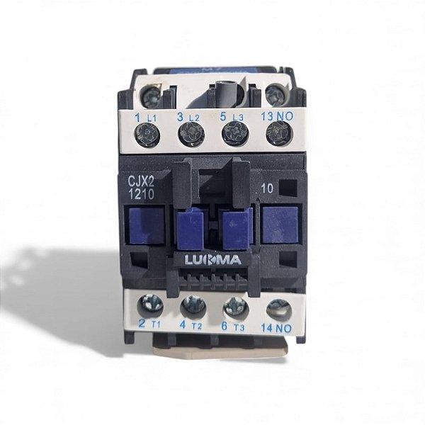 Contator Tripolar 12amp 220v Cjx2-1210 01002 Lukma