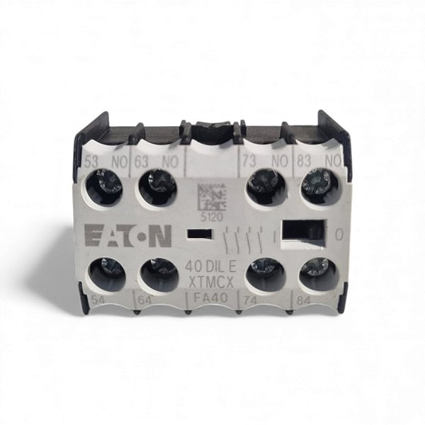 Contator Auxiliar Miniatura XTMCX FA40 EATON 600Vca 4A 4P
