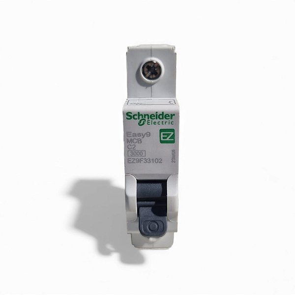 Disjuntor Monopolar 2A Curva C 3kA 230V EZ9F33102 Schneider