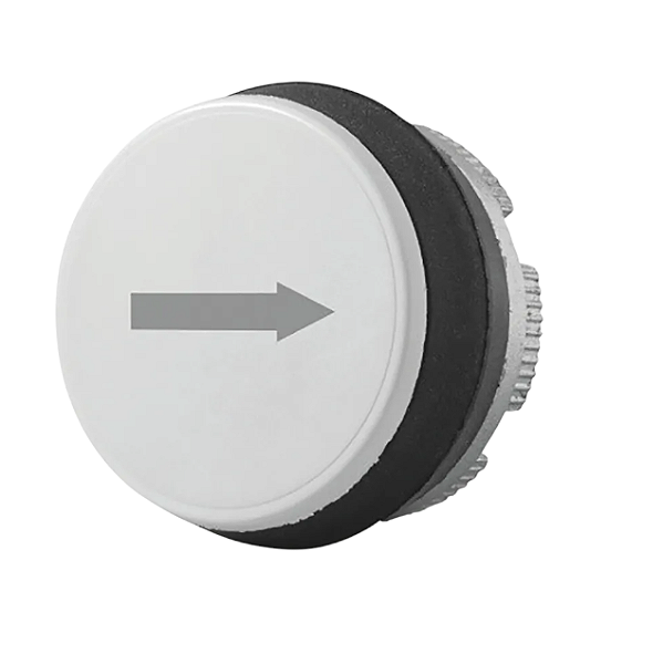 Pl005008 Botão Estação Pendente Branco Seta Cinza 690v /ac