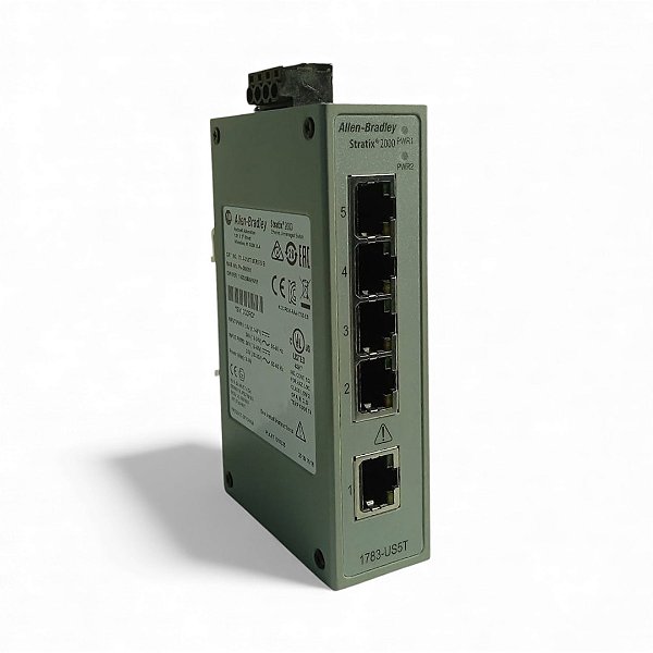 Módulo Switch Ethernet Allen Bradley Strtix 2000 1783-US5T