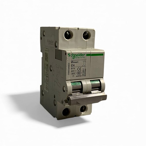 Mini Disjuntor 2p 4a 6ka Schneider - Osmc32n2c4