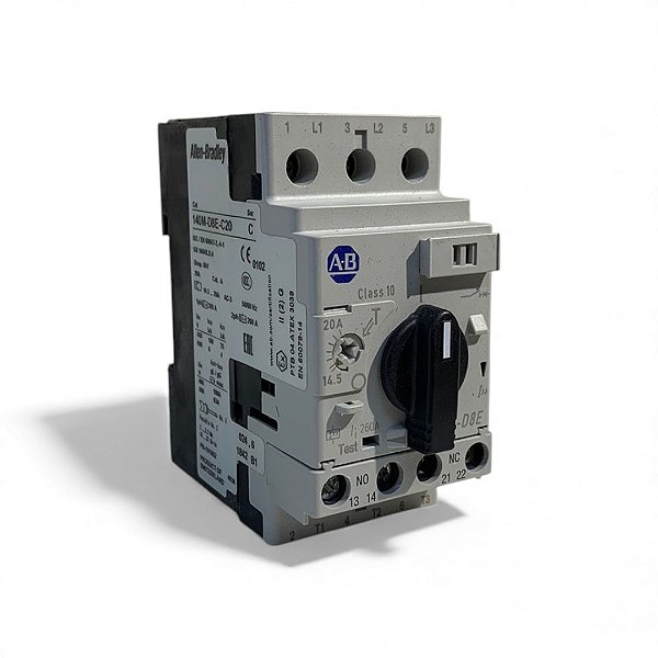 Disjuntor Motor Allen Bradley - 140M-D8E-C20