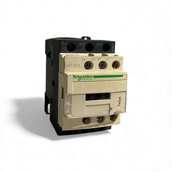 Contator Tripolar 25A 690V 50/60Hz LC1D12R7 - Schneider