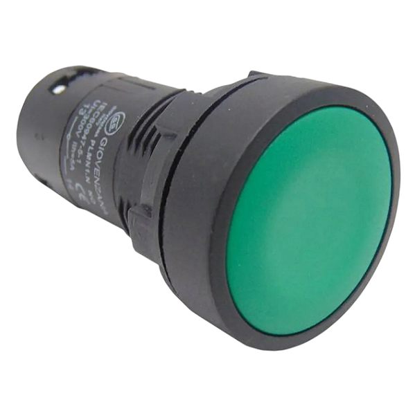 Plmn2.n | Giovenzana | Botão Verde Faceado Sem Retenção