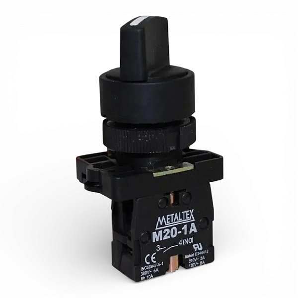 Chave P20scr2-b-1a Para Metaltex Comutadora 2p C/trava 1na¨