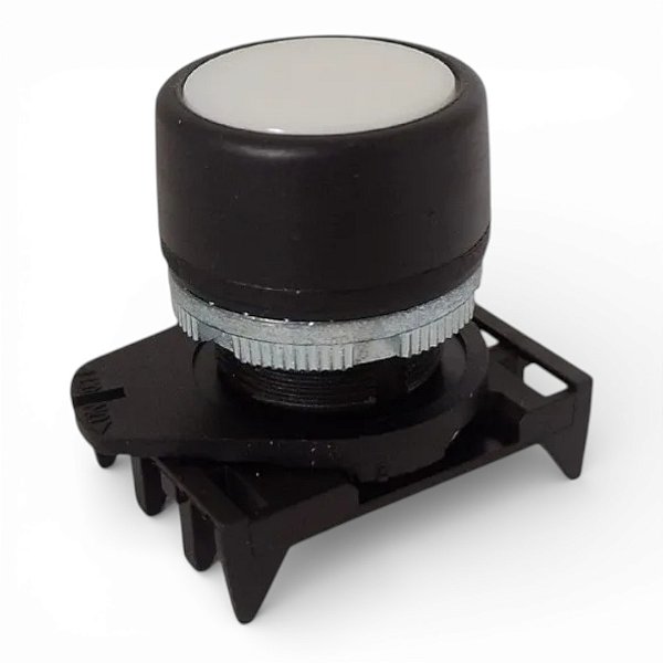 Botão Plastico Faceado 22mm Weg - XB2BW31M1C Branco