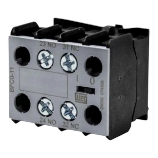 Bloco Contato Auxiliar Frontal 1na+1nf Bfc0-11 Weg