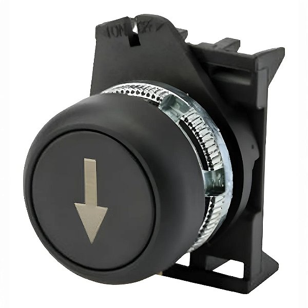 Botão Pulsante Seta Branca Giovenzana PPRN8BLF