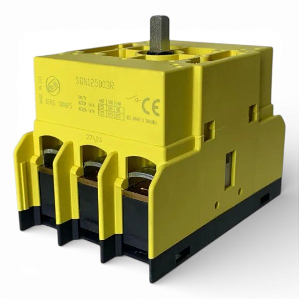 Chave Seccionadora para Giovenzana SQN125003R 125A 3 Polos