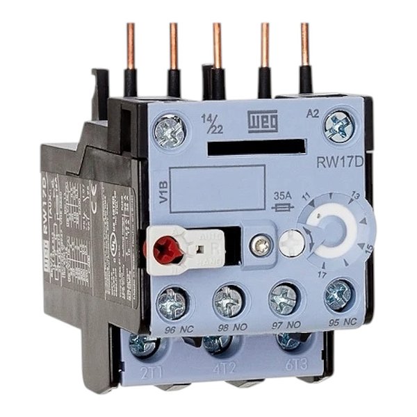 Rele Sobrecarga Weg Az Rw17-1d3-d028 Ajuste 1,8-2,8 A