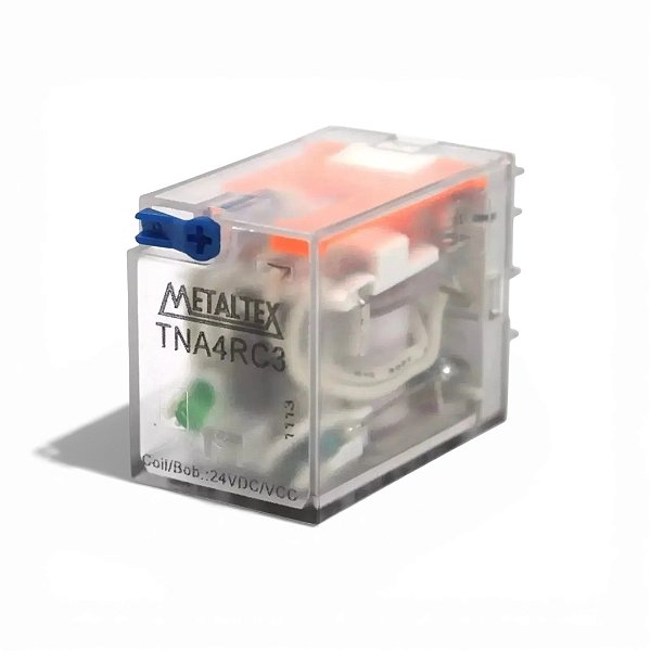 Rele Tna4rc3 Contatos 4 Rev 5a 24vcc Metaltex