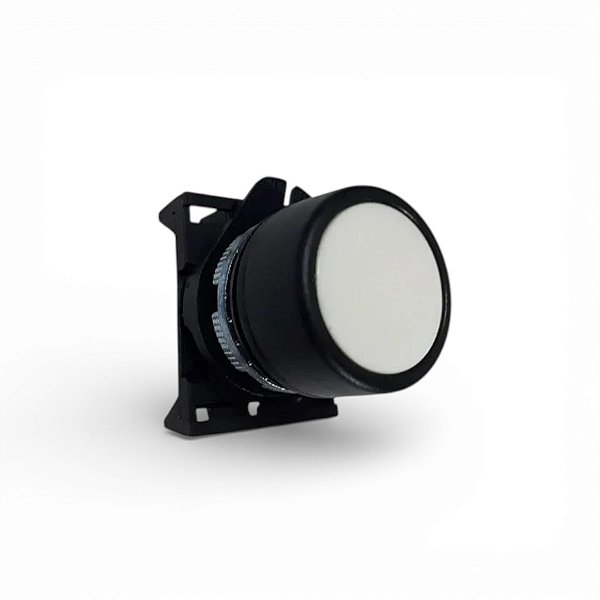 Botão Comando Pulsante Luminoso Branco Giovenzana PPRL5