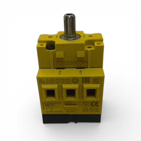 Chave Seccionadora Giovenzana - Sq032003r Tripolar 32a