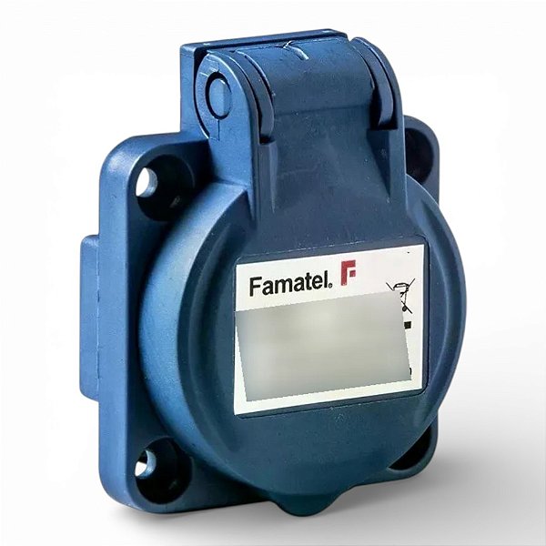 Tomada Embutir 10a 250v 2p+t Ip54 13961 Padrao Brasileiro