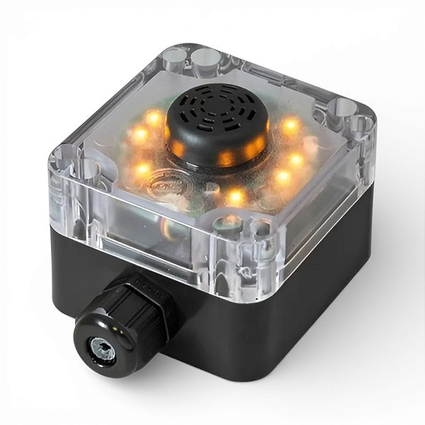 Sinalizador Led Amarelo para Giovenzana - GMS131 12/24V