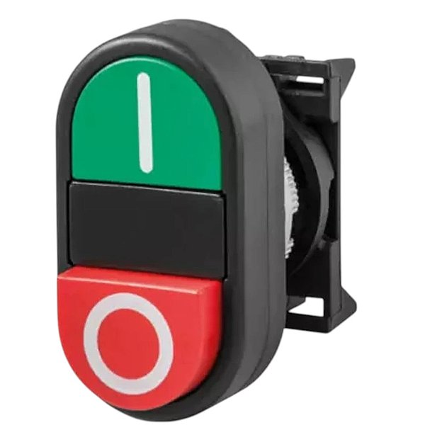 Botão Comando Duplo Verde Vermelho Giovenzana PPDN