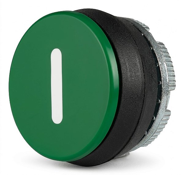 Botão Acionamento Giovenzana Pl005001 Verde 24v