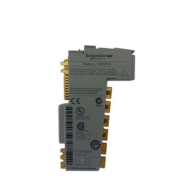 MÓDULO DE ALIMENTAÇÃO PARA MÓDULOS TERMINAL MOLA - TM5SPS2