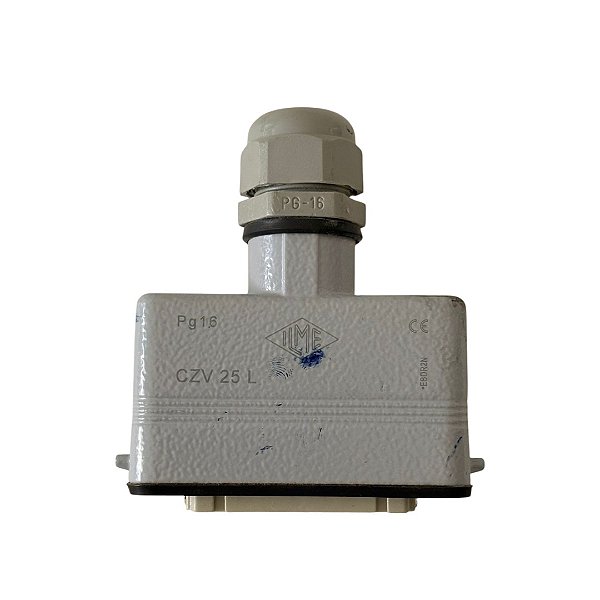 Conector retangular ILME CZV-25L Capô tamanho 66.16 2 pinos