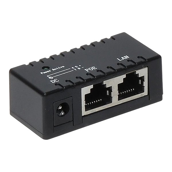 Adaptador Poe Injetor Tensão 9-48v Poe Lan