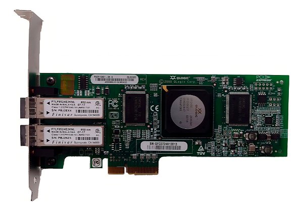 Qlogic Hba Fibre Channel 4gbps 2Portas Qle2462 Px2510401-61E