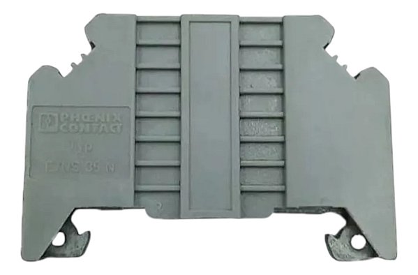 Poste Final 9,5Mm Cinza E/Ns35N 800886 Phoenix Contact