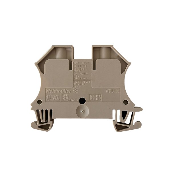 3 Conector Passagem 1000V 57A 10Mm2 WDU10 Weidmuller Conexel