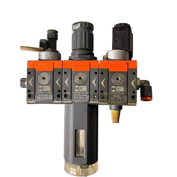 Regulador Filtro Metal Work 562_B26 Bobina 24vdc 22mm