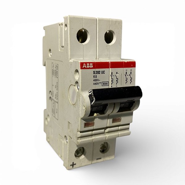 KIT 3 DISJUNTOR ABB S282UC-K4 S282UCK4