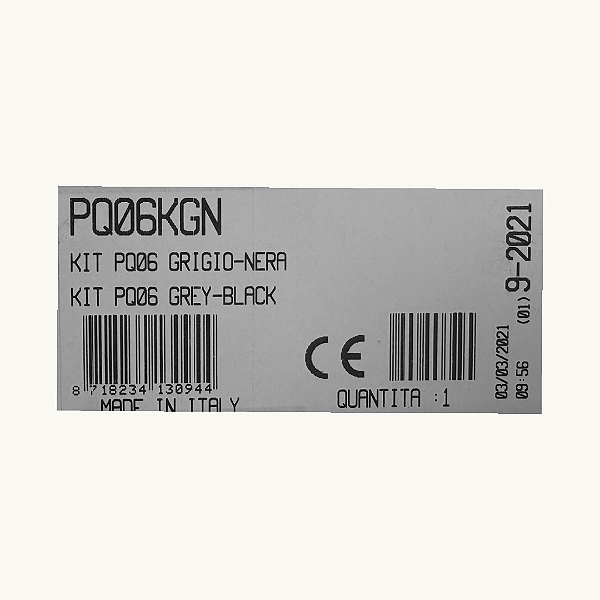 Pq06kgn | Giovenzana | Caixa Para Botões Ip66 6 Furos Cinza