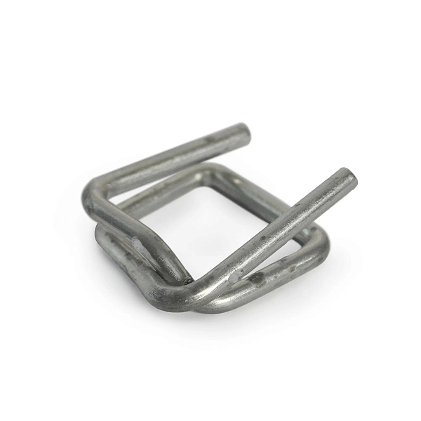 KIT 500 Fivela de Cinta de 32mm Embalagem Fibra Carga Pesada