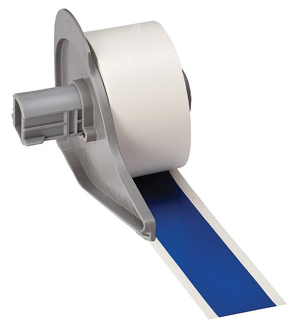BRADY M71C-1000-595-GY-Etiqueta vinil azul (25,4mm x 15,24m)