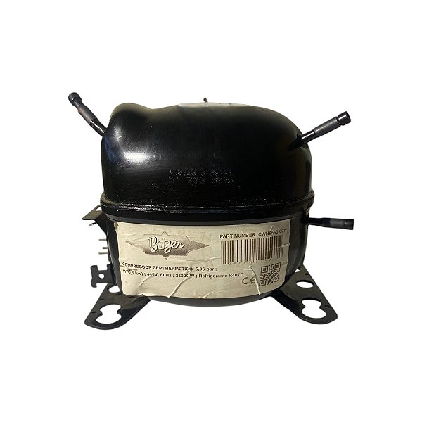 Compressor Semi-hermético 440V 60Hz 23000W BITZER R407C