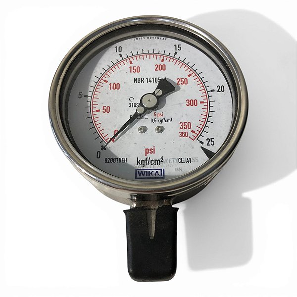 MANÔMETRO BOURDON INOX-23250100-WIKA 50mm/350mm