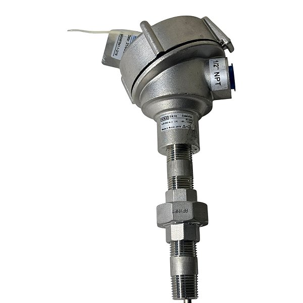 Termoresistência PT100 cabeçote RTD Haste inox TR10