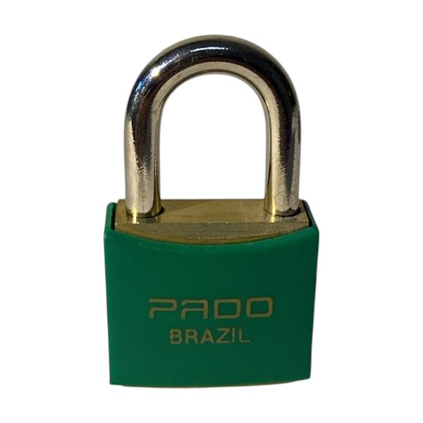 Cadeado em Latão Verde 30 MM - Pado 51016404