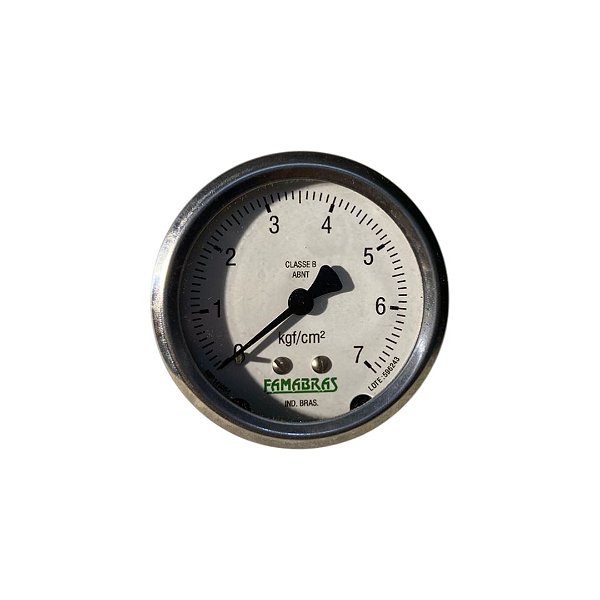 Manômetro CLASSE B 7KGF/CM2 20030 FAMABRAS