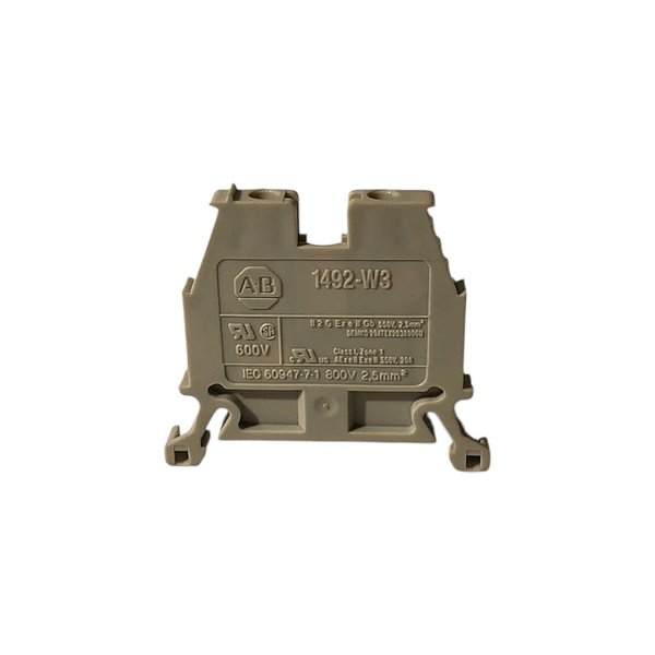 KIT 7 BORNE SAK 2,5MM 1492-W3 CINZA ALLEN BRADLEY