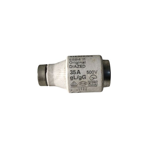 Fusível Diazed Diii 35a 500vca Gl/gg 5sb4 11 - Siemens