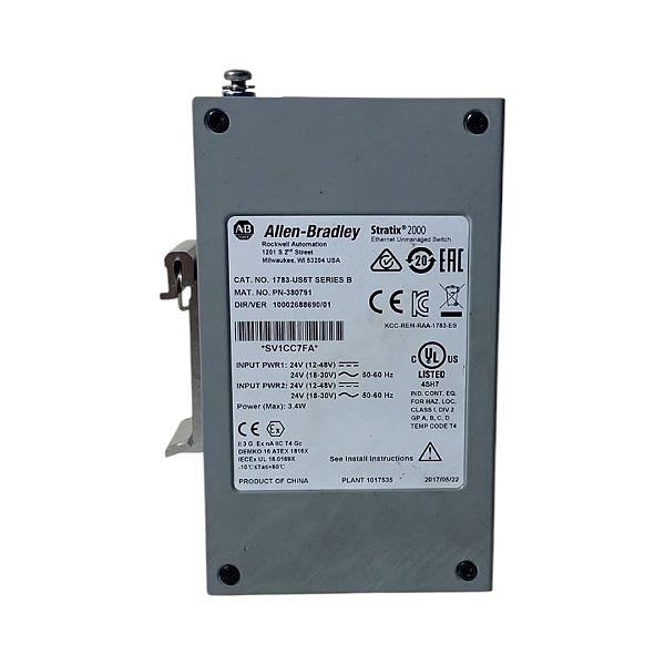 1783-us5t Clp Allen-bradley Stratix 2000 Switch 5 Portas