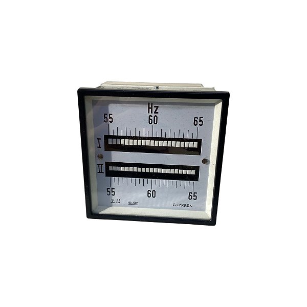 Medidor de Frequência 55-65 Hz 100- 120V Gossen
