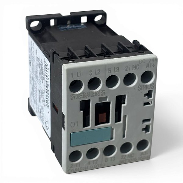 3RT1016-1BB42 Contator 9A 24Vcc SIEMENS