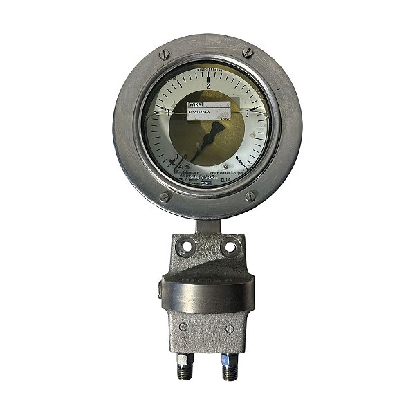 MANOMETRO WIKA 0-4/ 25kgf/CM2 COM SUPORTE