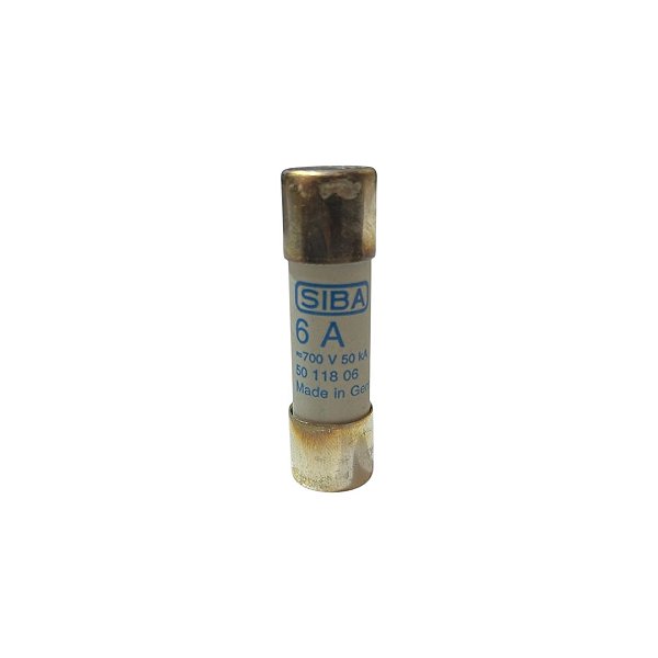 3 Fusível cilíndrico ultrarrápido 700V 6A 14x51 aR 5011806-6